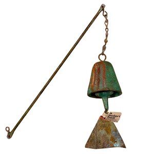 Vintage Paolo Soleri Cosanti Originals Bronze Wind Bell Chime Brutalist